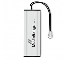 Флеш-накопичувач USB3.0 64GB MediaRange Black/Silver (MR917)