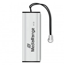 Флеш-накопичувач USB3.0 64GB MediaRange Black/Silver (MR917)