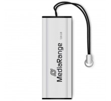 Флеш-накопичувач USB3.0 128GB MediaRange Black/Silver (MR918)