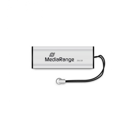 Флеш-накопичувач USB3.0 256GB MediaRange Black/Silver (MR919)