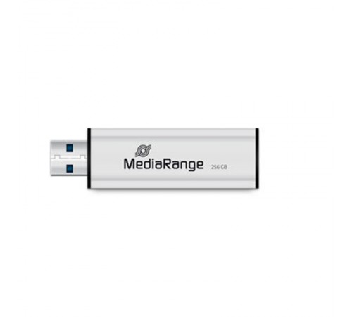 Флеш-накопичувач USB3.0 256GB MediaRange Black/Silver (MR919)