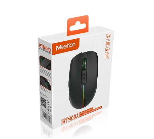 Миша бездротова Meetion BTM002 Black (MT-BTM002-A)
