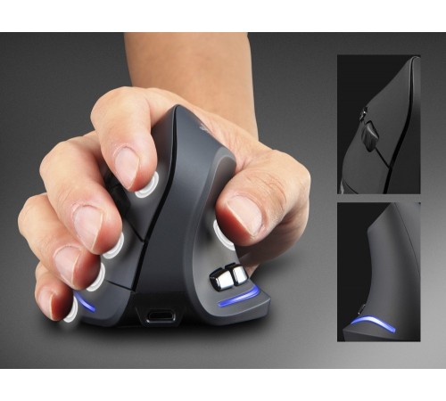 Миша Media-Tech Vertic Black (MT1122)