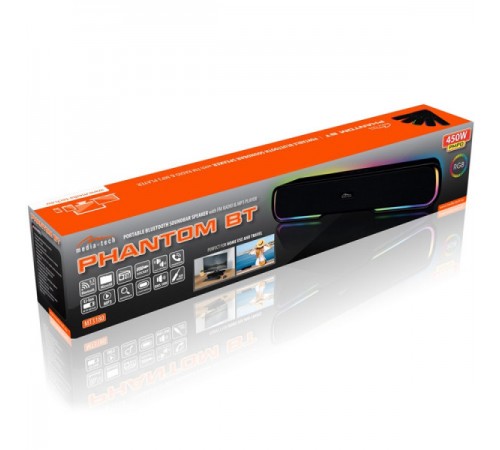 Акустична система Media-Tech Phantom BT 2.0 Black (MT3180)
