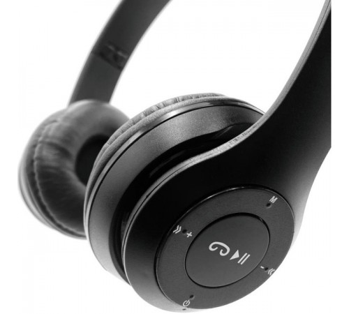Гарнітура Media-Tech Epsilion BT MT3591 FM/MP3 Black (MT3591)