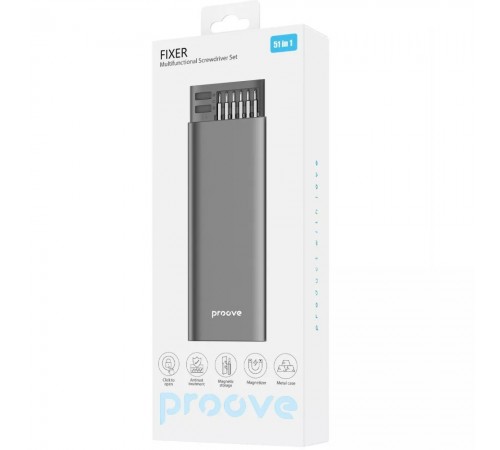 Набір викруток Proove Fixer MTSF51000003 51 шт Набір викруток Proove Fixer MTSF51000003 51 шт