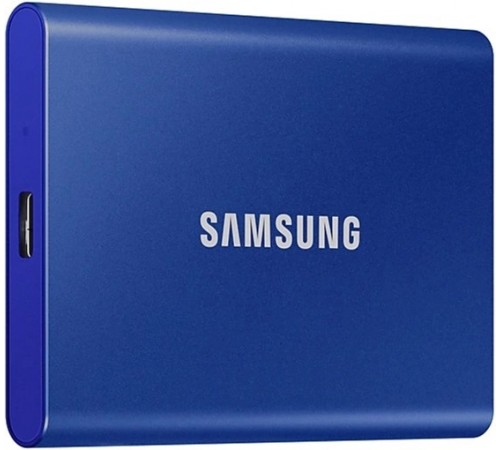 Накопичувач зовнішній SSD 2.5" USB 1.0TB Samsung T7 Indigo Blue (MU-PC1T0H/WW)