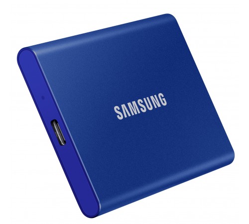 Накопичувач зовнішній SSD 2.5" USB 1.0TB Samsung T7 Indigo Blue (MU-PC1T0H/WW)