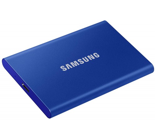 Накопичувач зовнішній SSD 2.5" USB 1.0TB Samsung T7 Indigo Blue (MU-PC1T0H/WW)