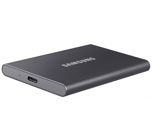 Накопичувач зовнішній SSD 2.5" USB 1.0TB Samsung T7 Titan Gray (MU-PC1T0T/WW)