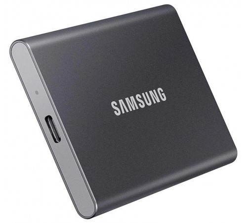 Накопичувач зовнішній SSD 2.5" USB 2.0TB Samsung T7 Titan Gray (MU-PC2T0T/WW)