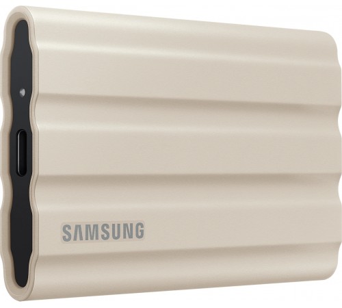 Накопичувач зовнішній SSD 2.5" USB 1.0TB Samsung T7 Shield Beige (MU-PE1T0K/EU)