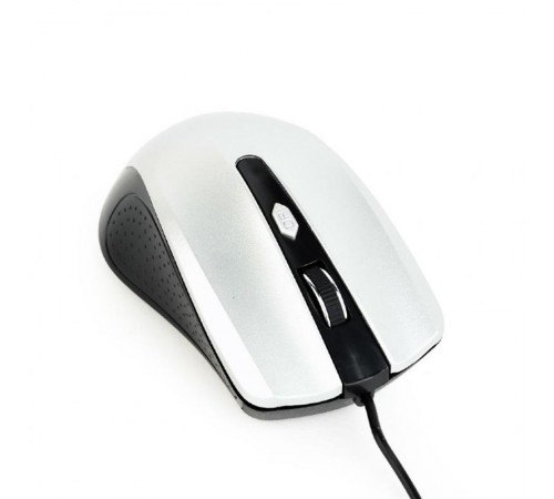 Миша Gembird MUS-4B-01-BS Black/Silver