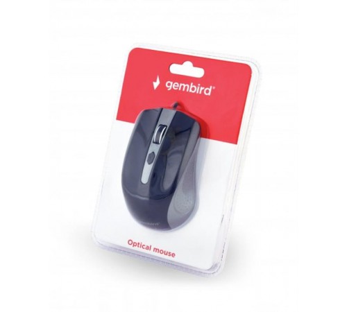 Миша Gembird MUS-4B-01-GB Black/Grey