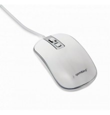 Миша Gembird MUS-4B-06-WS White/Silver