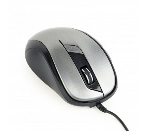 Миша Gembird MUS-6B-01-BG Black/Grey