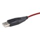 Миша Gembird MUSG-001-R червона USB