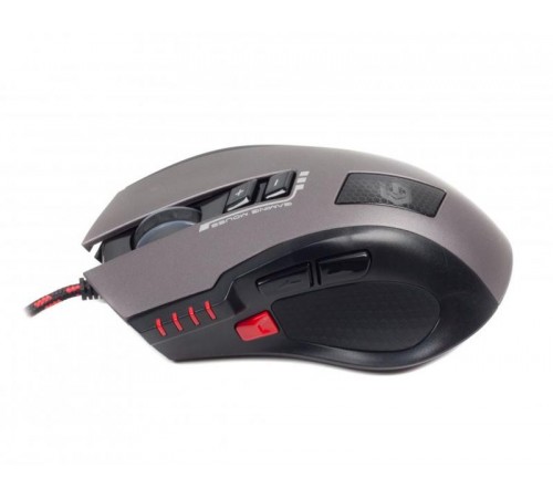 Миша Gembird MUSG-004 Black, Grey USB