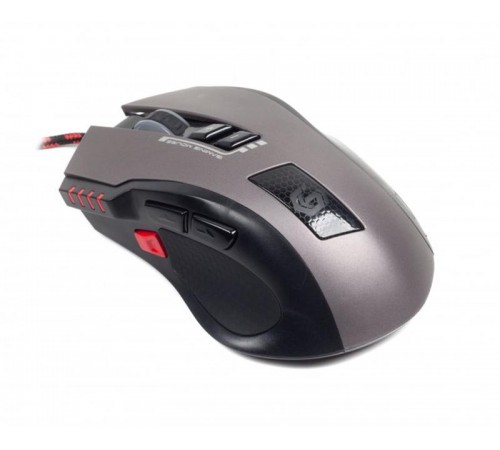 Миша Gembird MUSG-004 Black, Grey USB