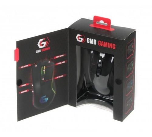 Миша Gembird MUSG-301 Black