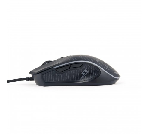 Миша Gembird MUSG-RGB-01 Black