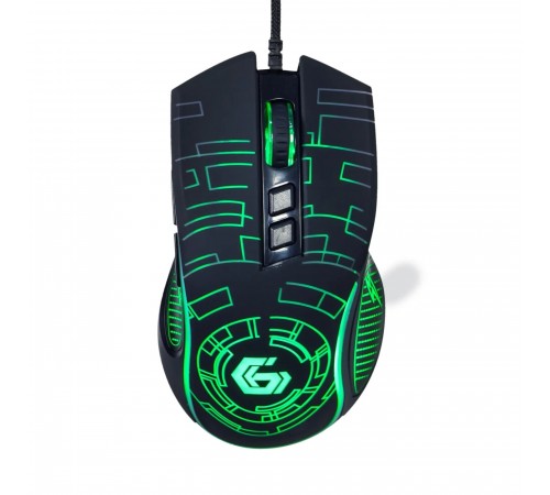 Миша Gembird MUSG-RGB-01 Black