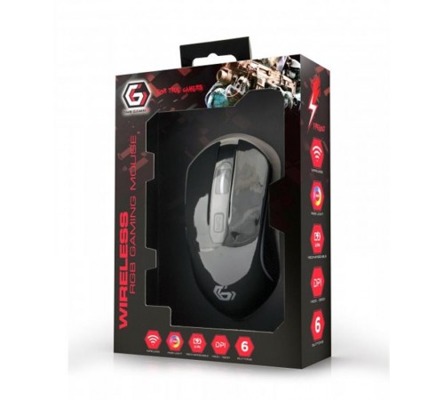 Миша бездротова Gembird MUSGW-6BL-01 Black