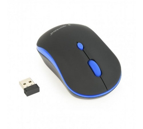Миша бездротова Gembird MUSW-4B-03-B Black/Blue