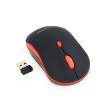 Миша бездротова Gembird MUSW-4B-03-R Black/Red