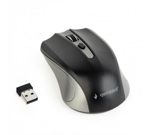 Миша бездротова Gembird MUSW-4B-04-GB Grey/Black