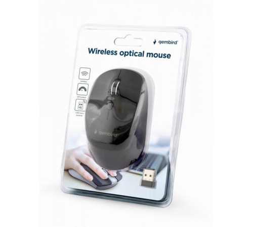 Миша бездротова Gembird MUSW-4B-05 Black
