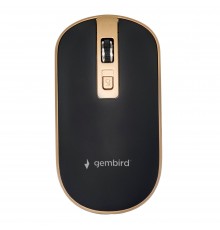Миша бездротова Gembird MUSW-4B-06-BG Black/Gold