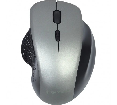 Миша бездротова Gembird MUSW-6B-02-BG Black/Gray