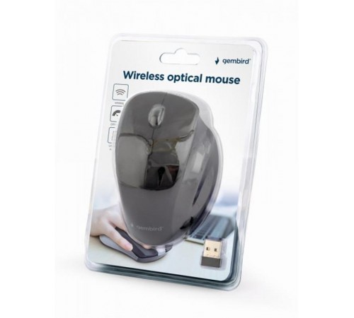 Миша бездротова Gembird MUSW-6B-02 Black