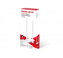 Бездротовий адаптер Mercusys MW300UH (N300, micro USB, 2 антени)