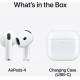 Bluetooth-гарнiтура Apple AirPods 4 (MXP63ZE/A)