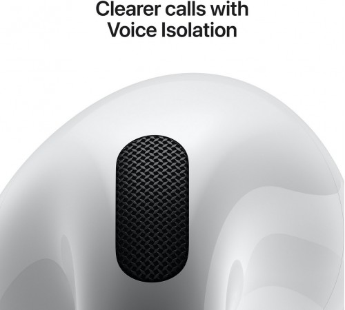 Bluetooth-гарнiтура Apple AirPods 4 (MXP63ZE/A)