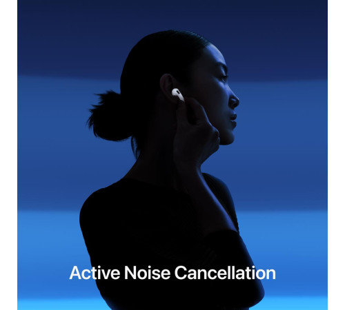 Bluetooth-гарнiтура Apple AirPods 4 with Active Noise Cancellation White (MXP93ZE/A)