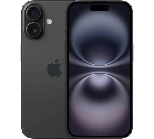 Смартфон Apple iPhone 16 128GB Black (MYE73SX/A)