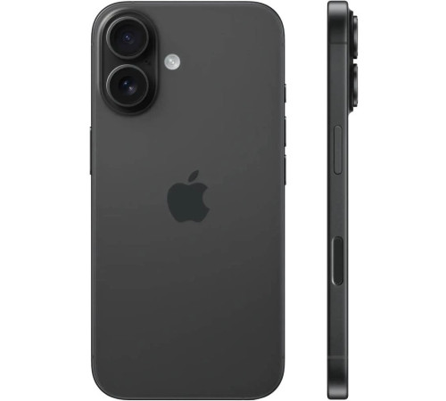 Смартфон Apple iPhone 16 128GB Black (MYE73SX/A)