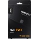 Накопичувач SSD 250GB Samsung 870 EVO 2.5" SATAIII MLC (MZ-77E250B/EU)