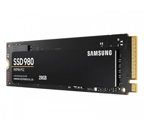 Накопичувач SSD 250GB Samsung 980 M.2 PCIe 3.0 x4 NVMe V-NAND MLC (MZ-V8V250BW)