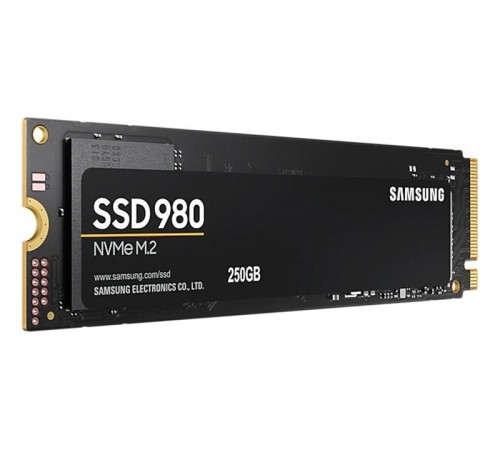 Накопичувач SSD 250GB Samsung 980 M.2 PCIe 3.0 x4 NVMe V-NAND MLC (MZ-V8V250BW)