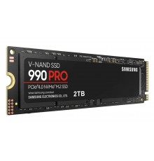Накопичувач SSD  2ТB Samsung 990 PRO M.2 2280 PCIe 4.0 x4 NVMe V-NAND MLC (MZ-V9P2T0BW)