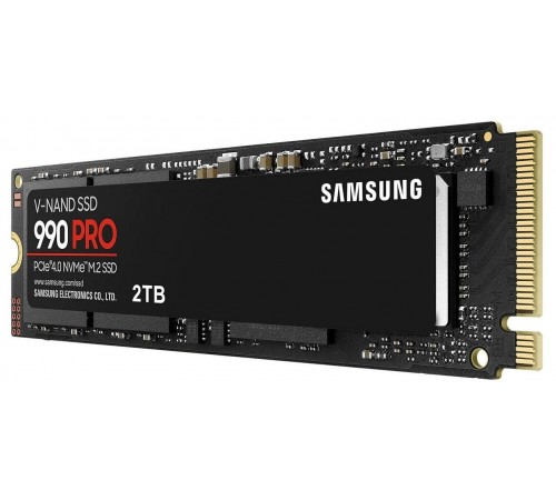 Накопичувач SSD 2ТB Samsung 990 PRO M.2 2280 PCIe 4.0 x4 NVMe V-NAND MLC (MZ-V9P2T0BW)