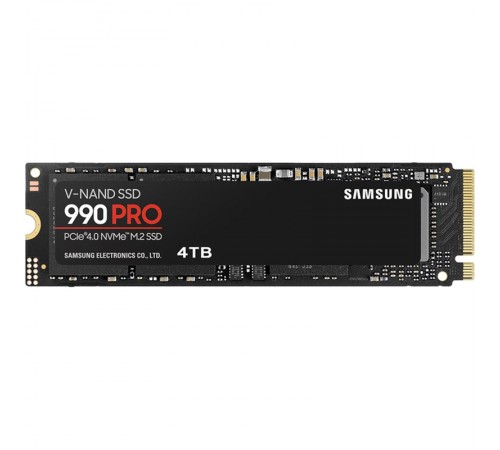 Накопичувач SSD 4ТB Samsung 990 PRO M.2 2280 PCIe 4.0 x4 NVMe V-NAND MLC (MZ-V9P4T0BW)