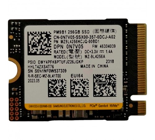 Накопичувач SSD 256GB Samsung M.2 2230 PCIe 4.0 x4 TLC (MZ9L4256HCJQ-00BD1)