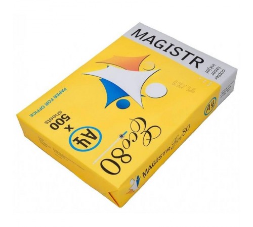 Папір Magistr Eco 80г/м2, A4, 500л, class C, білизна 150% CIE