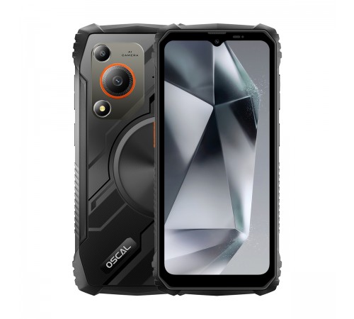 Смартфон Oscal Marine 1 4/128GB Black