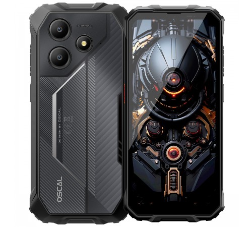 Смартфон Oscal Marine 2 8/256GB Black
